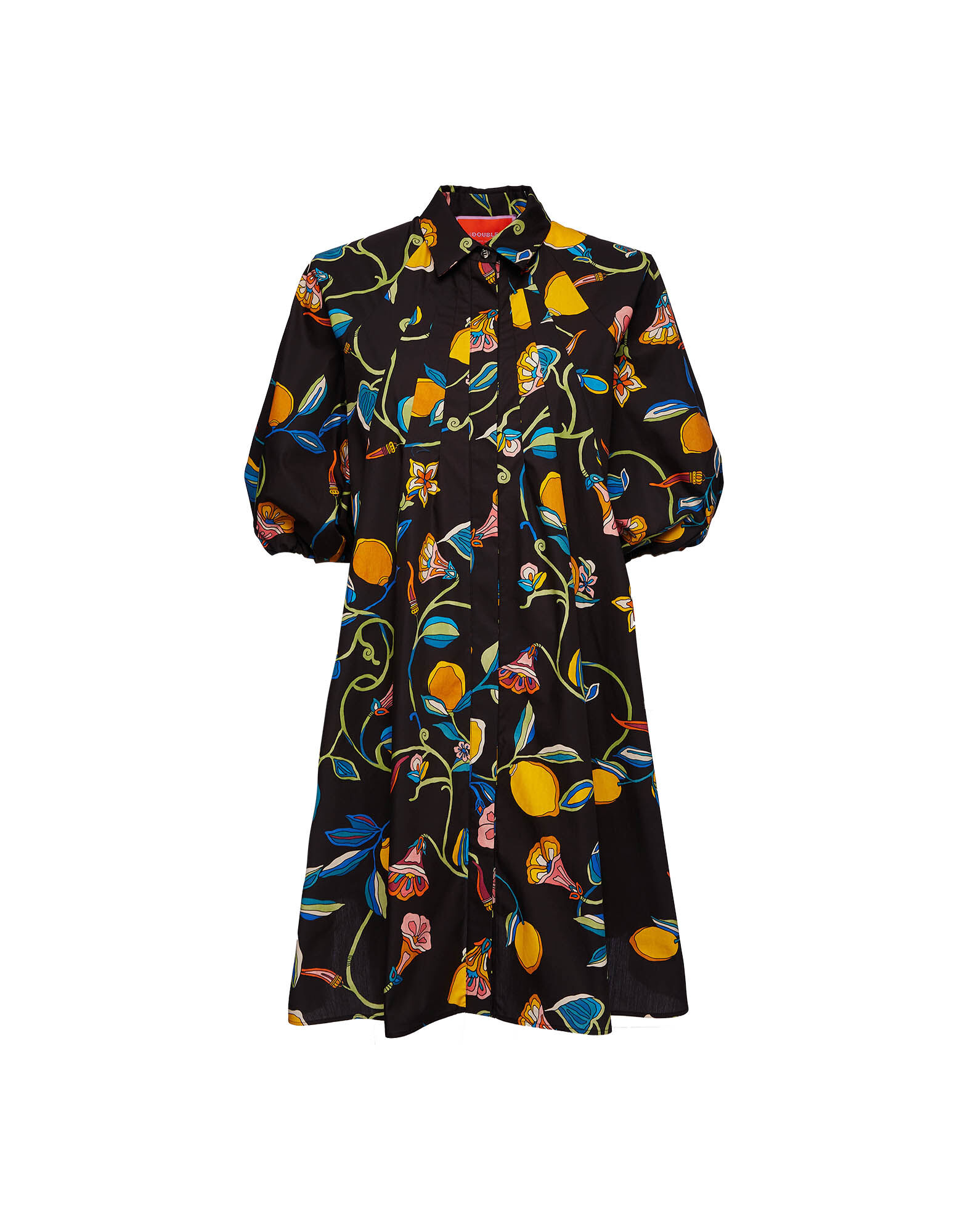 La DoubleJ Sunburst Dress Borboni DRE0471COT039BRN01BL01