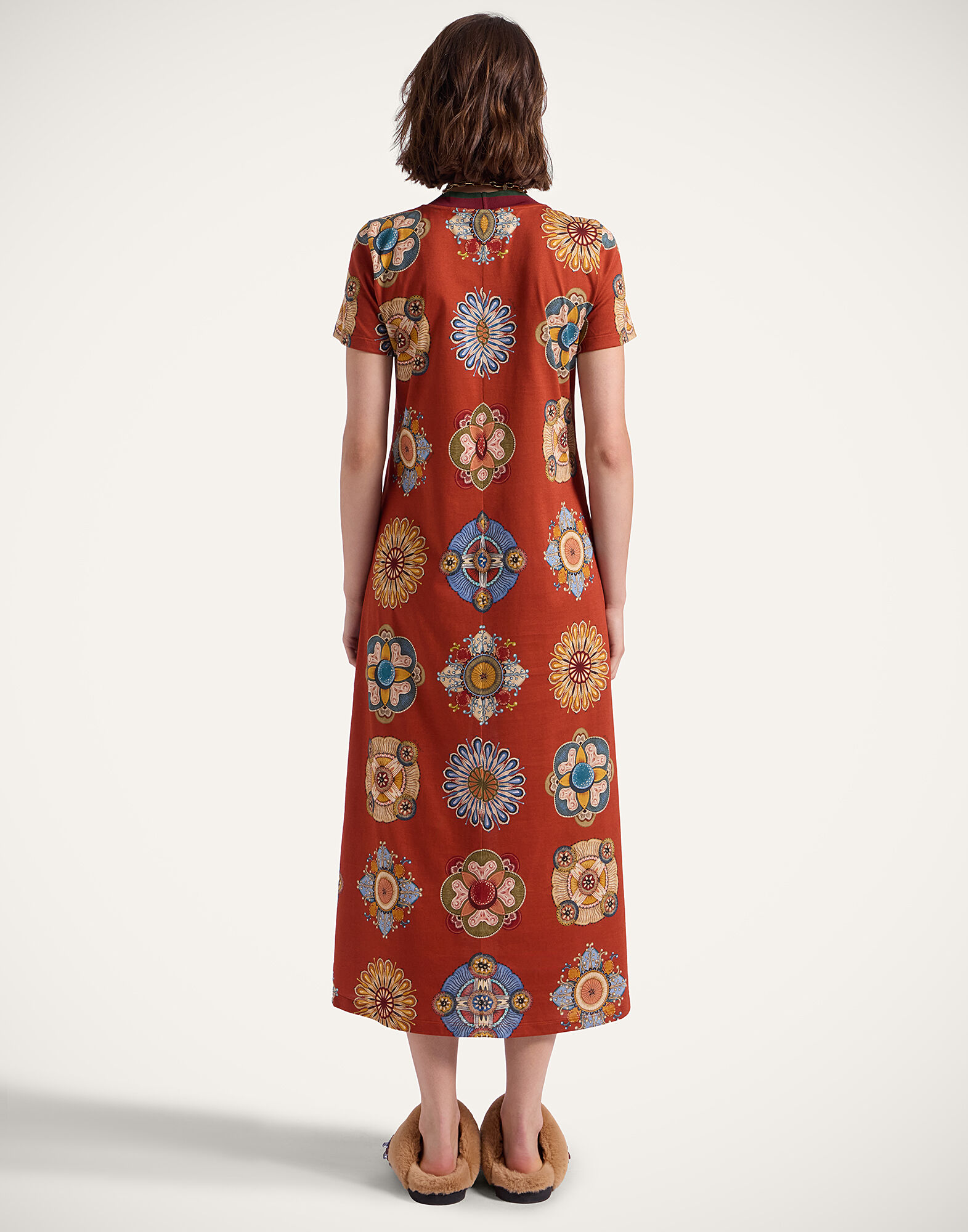 La DoubleJ Sporty Swing Dress Nucleus Rust DRE0247JER002NUC01OR04