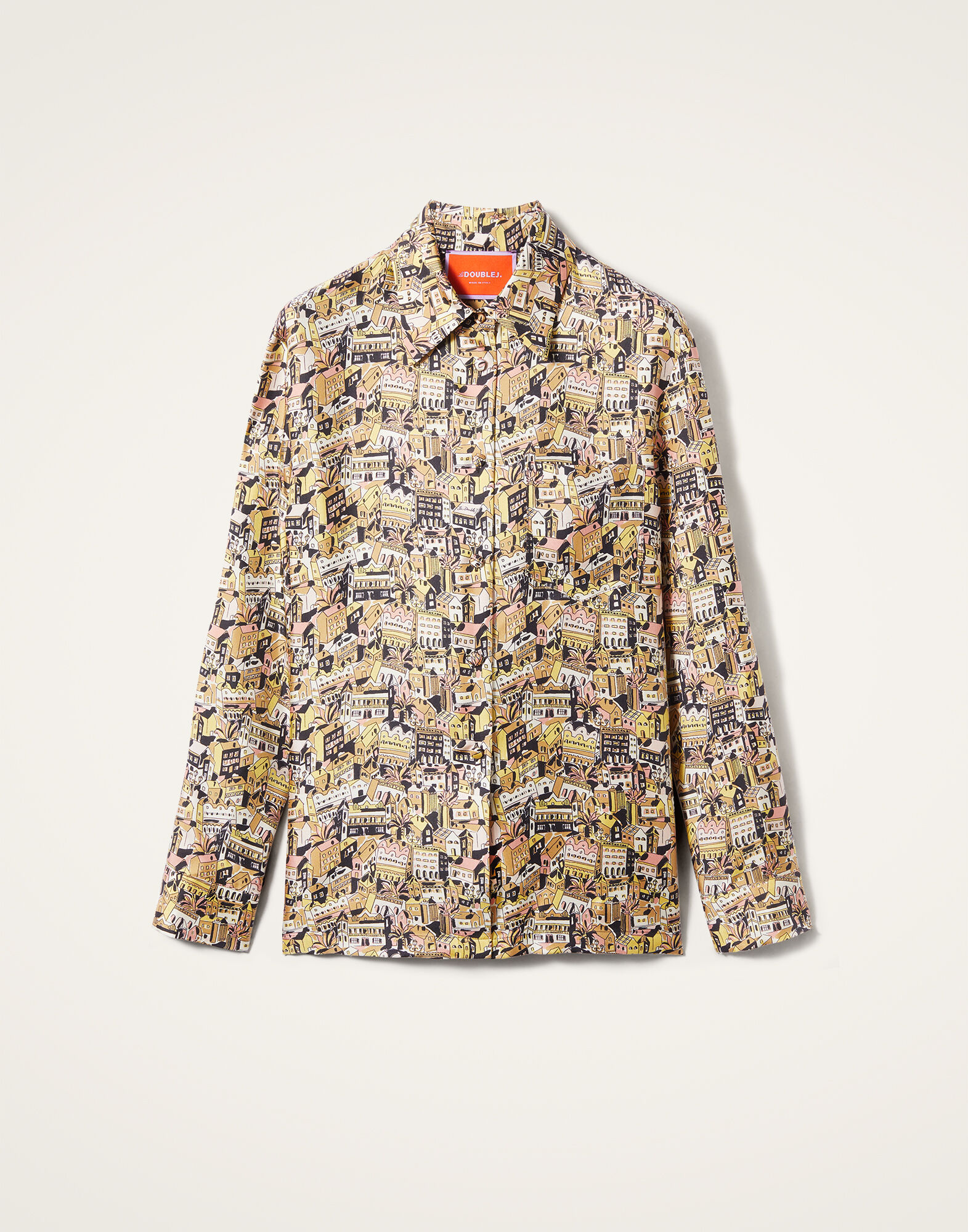 La DoubleJ Boy Shirt Scicli Light Pink SHI0001SIL001CLI01PI02