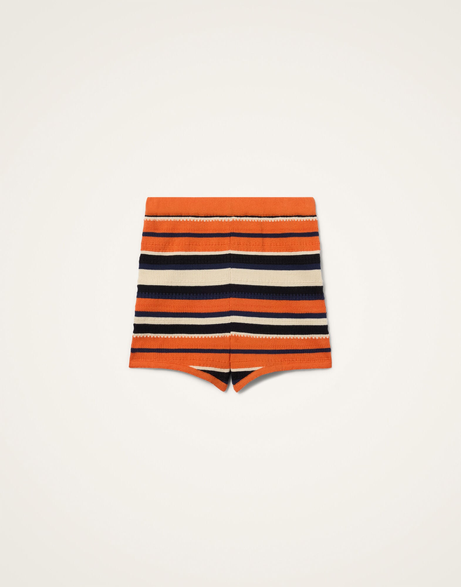 La DoubleJ Veneziana Shorts Multicolor Orange TRO0174KNI154VA375OR02