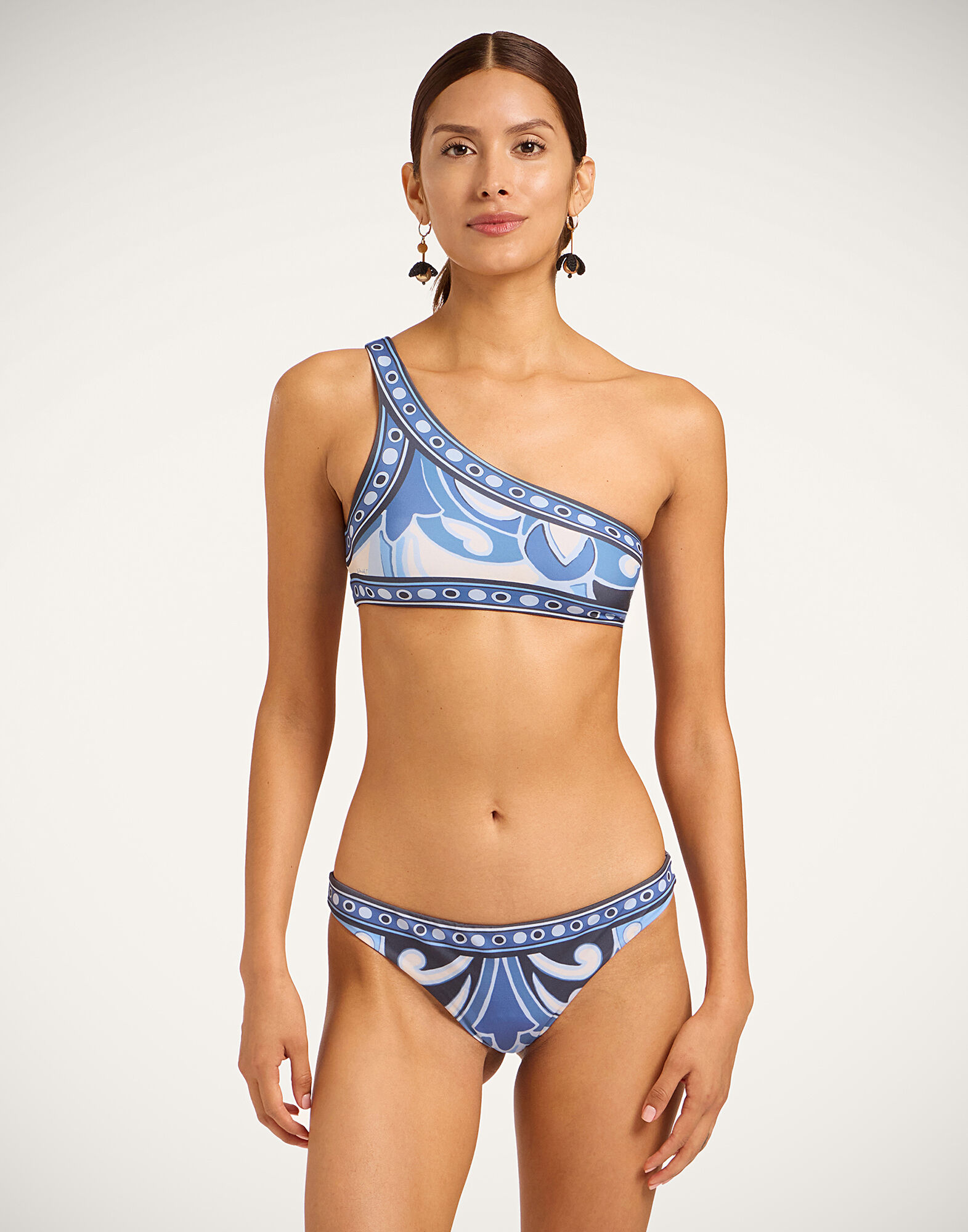 La DoubleJ Goddess Top Cocoon Plac&eacute;e Blue SWI0057LYC009COC02BU03
