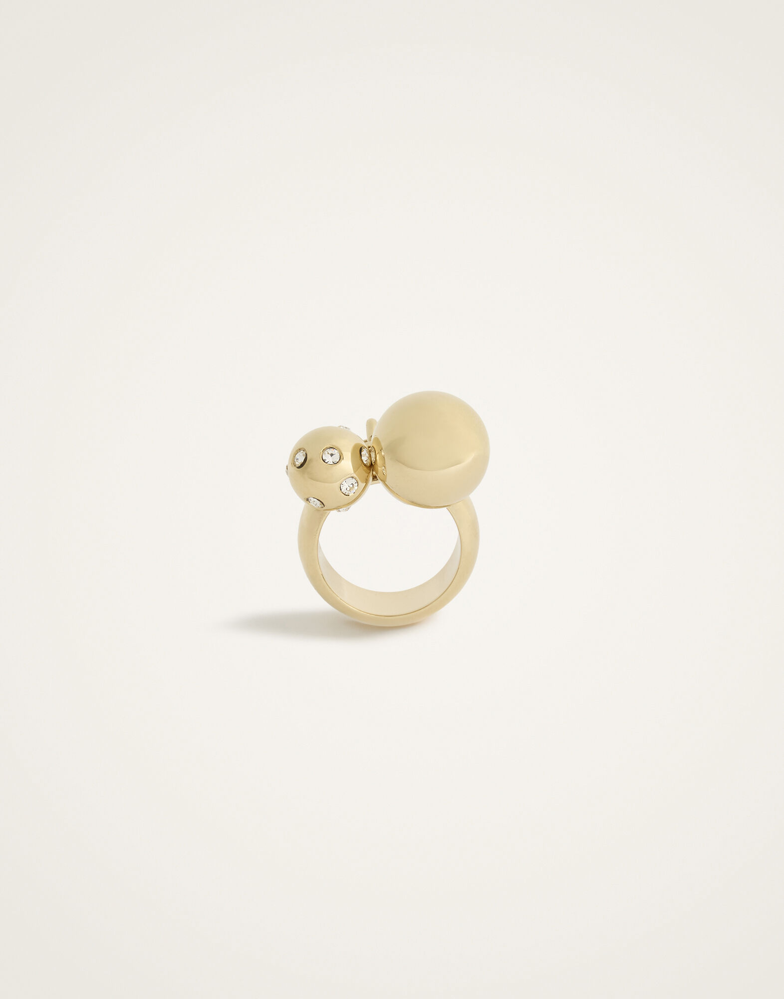 La DoubleJ Jingle Ring 24K Gold Plate RIN0015BRA003SOLIDYE05