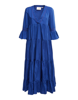LaDoubleJ Jennifer Jane Dress Solid Blue DRE0114COT001BLU0005