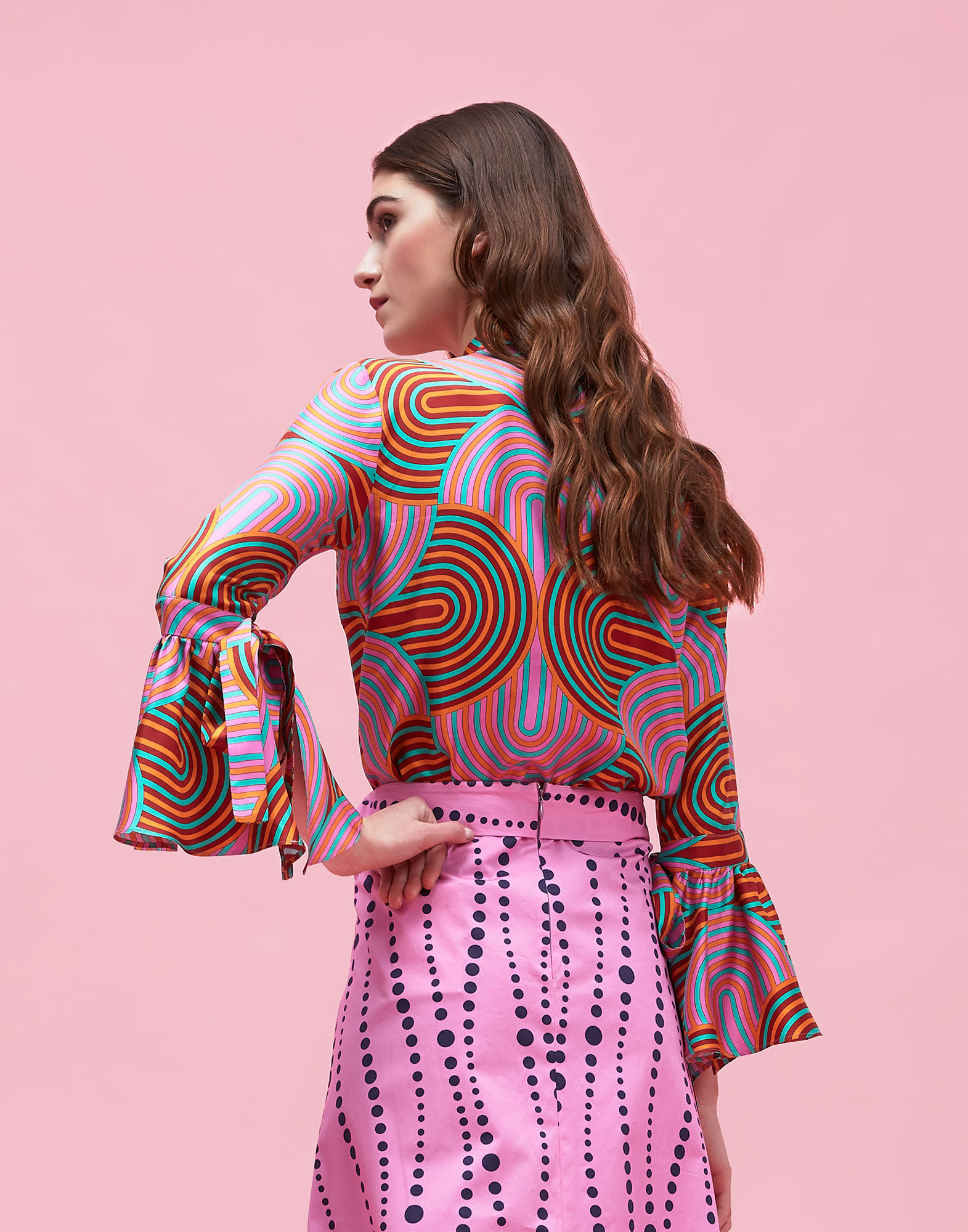 LaDoubleJ Happy Wrist Top Slinky Rosso SHI0011SIL001SLI0002