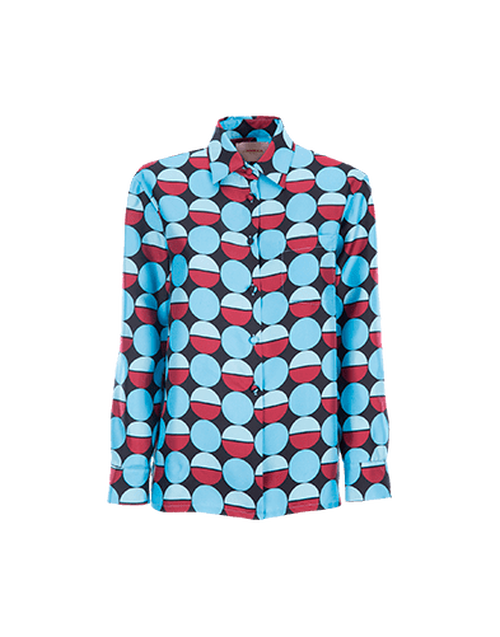 LaDoubleJ Boy Shirt Sfere Azzurro SHI0001SIL001SFE0003
