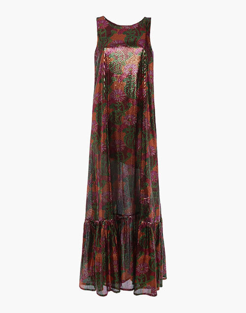 La DoubleJ Soirée Dress Orange Gerber DRE0413PAI002GER0002