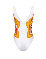 La DoubleJ Hazzard Swimsuit &#40;Placed&#41; Lakshmi Placed Giallo SWI0040LYC003LAK03YE02