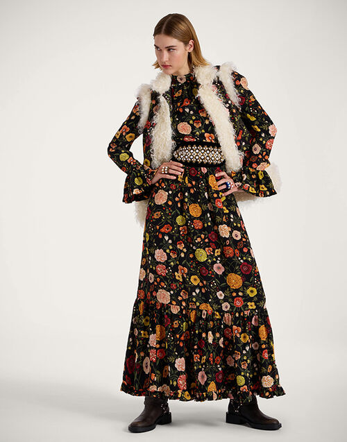 La DoubleJ Visconti Dress Botticelli Black DRE0041CRE001CEL01BL01