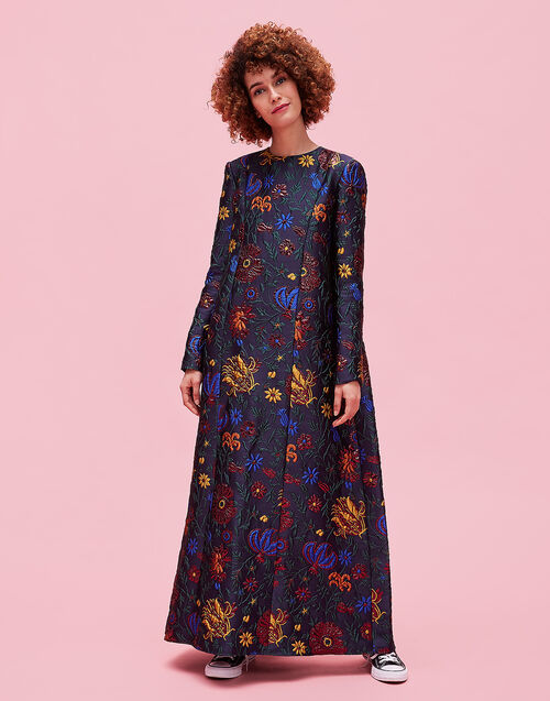 LaDoubleJ Trapezio Dress Dragonflower Lurex DRE0039JAC005DRA0003