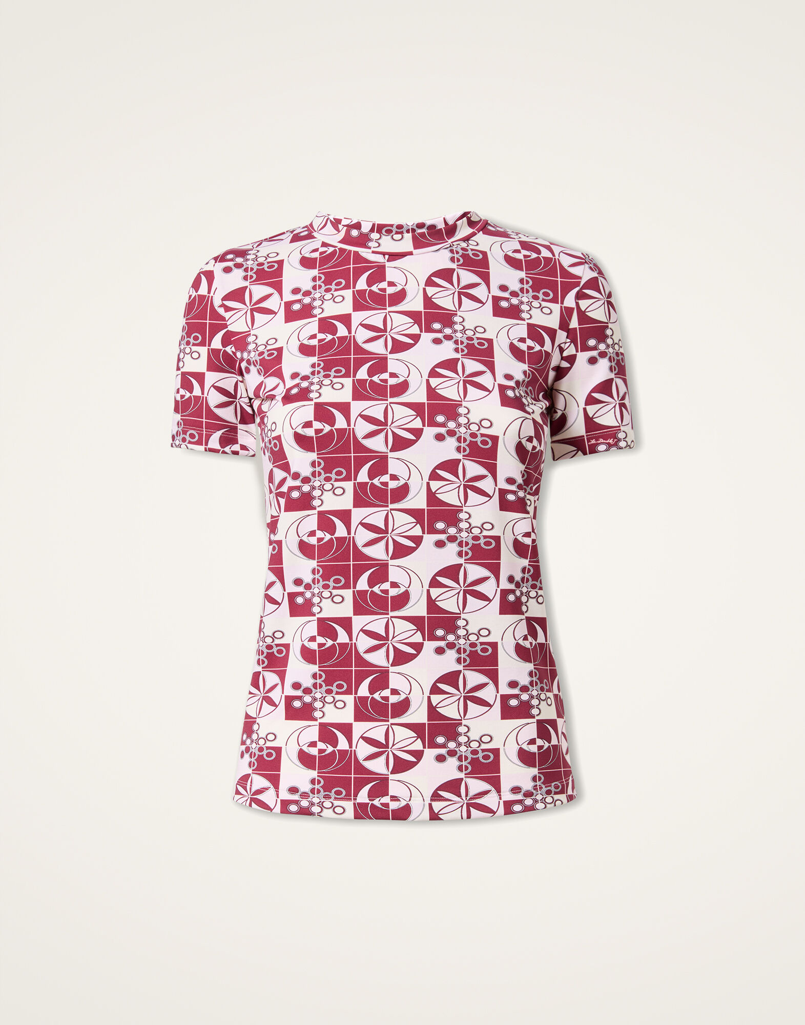 La DoubleJ Jazzercize T-Shirt Eclipse Bordeaux TSH0010JER049ECL01RE02