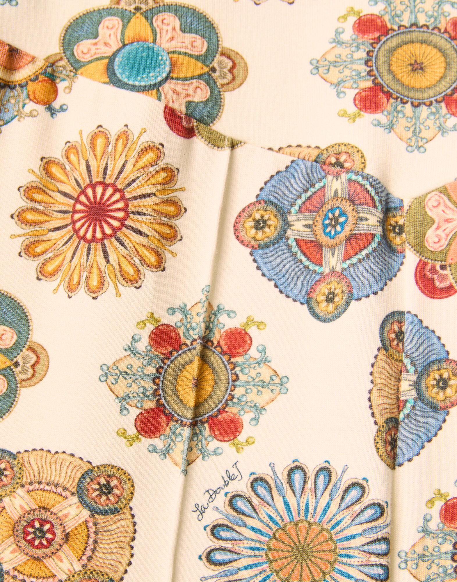 La DoubleJ Meditation Pants Nucleus Off White TRO0147JER020NUC01WH05