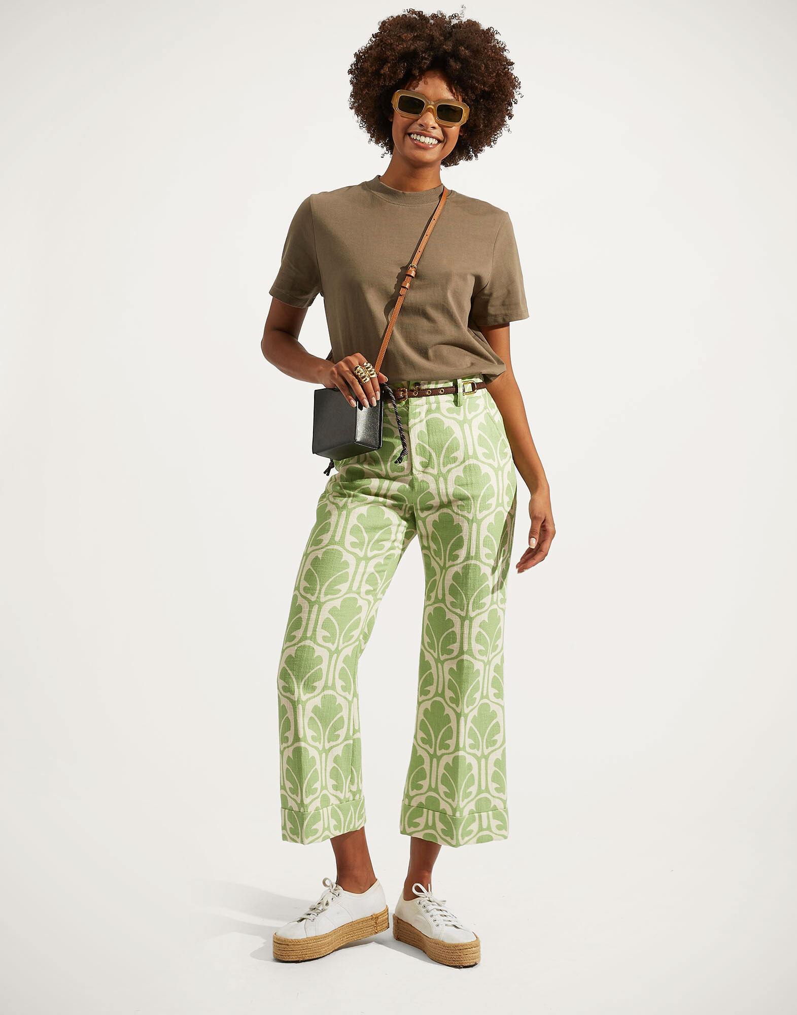 La DoubleJ Hendrix Pants Grove TRO0014COT005GRV01GR05