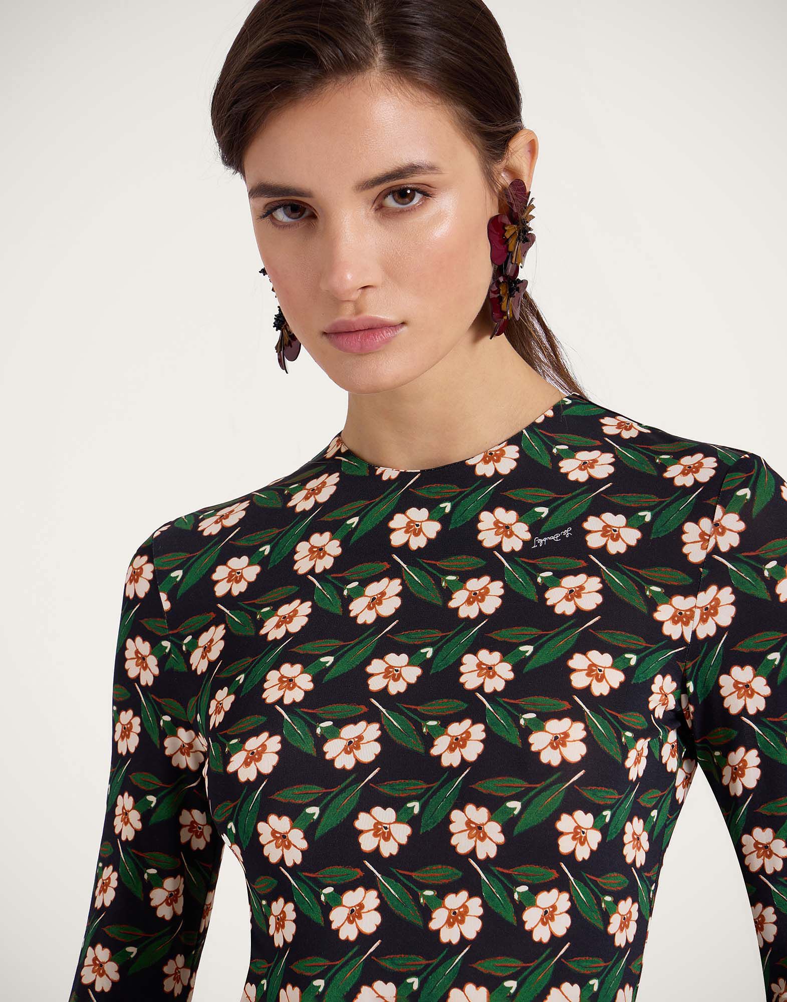 La DoubleJ Alba Dress Mayfair Black DRE0670JER027MAY01BL01