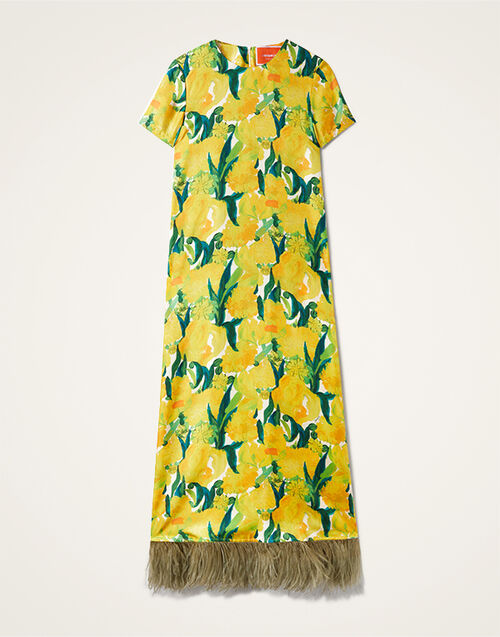 La DoubleJ Swing Dress Zesty Yellow DRE0316SIL001ZES01YE02