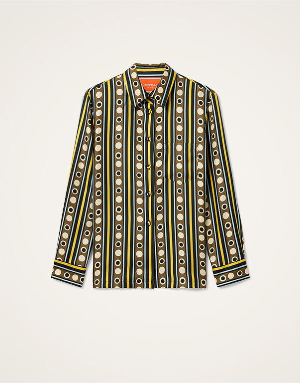 LDJ Icons - The Boy Shirt, a Printed Silk Shirt | La DoubleJ