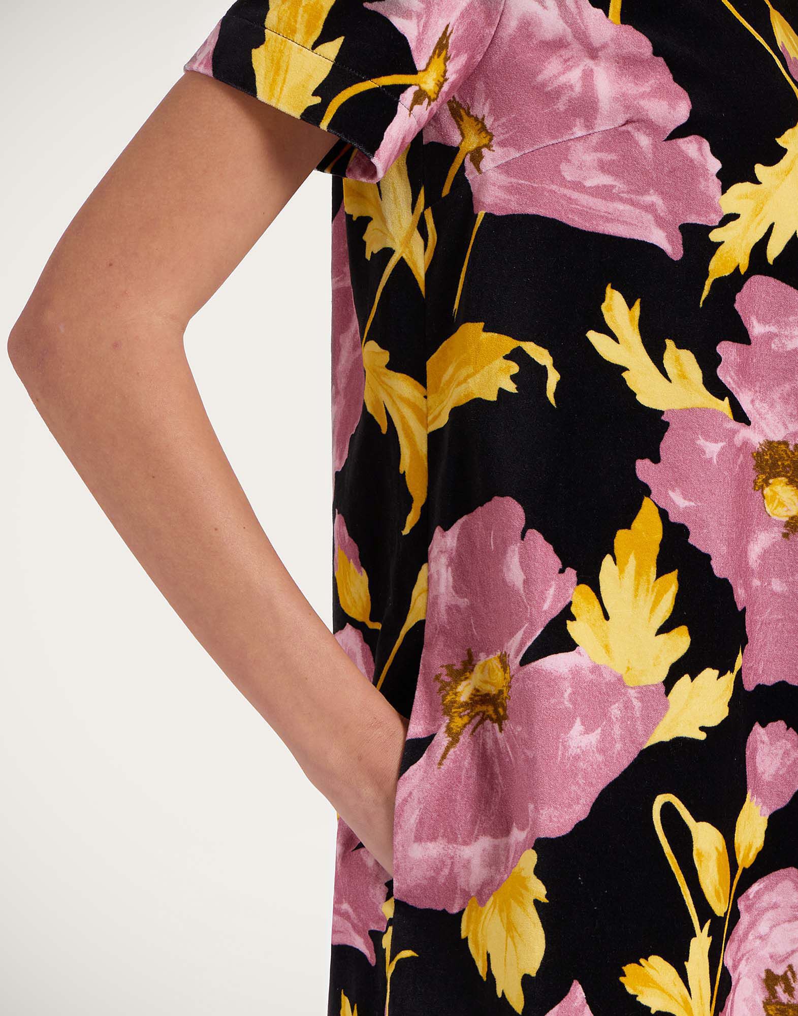 La DoubleJ Mini Swing Dress Sylph Black DRE0658VEL001SYL01BL01