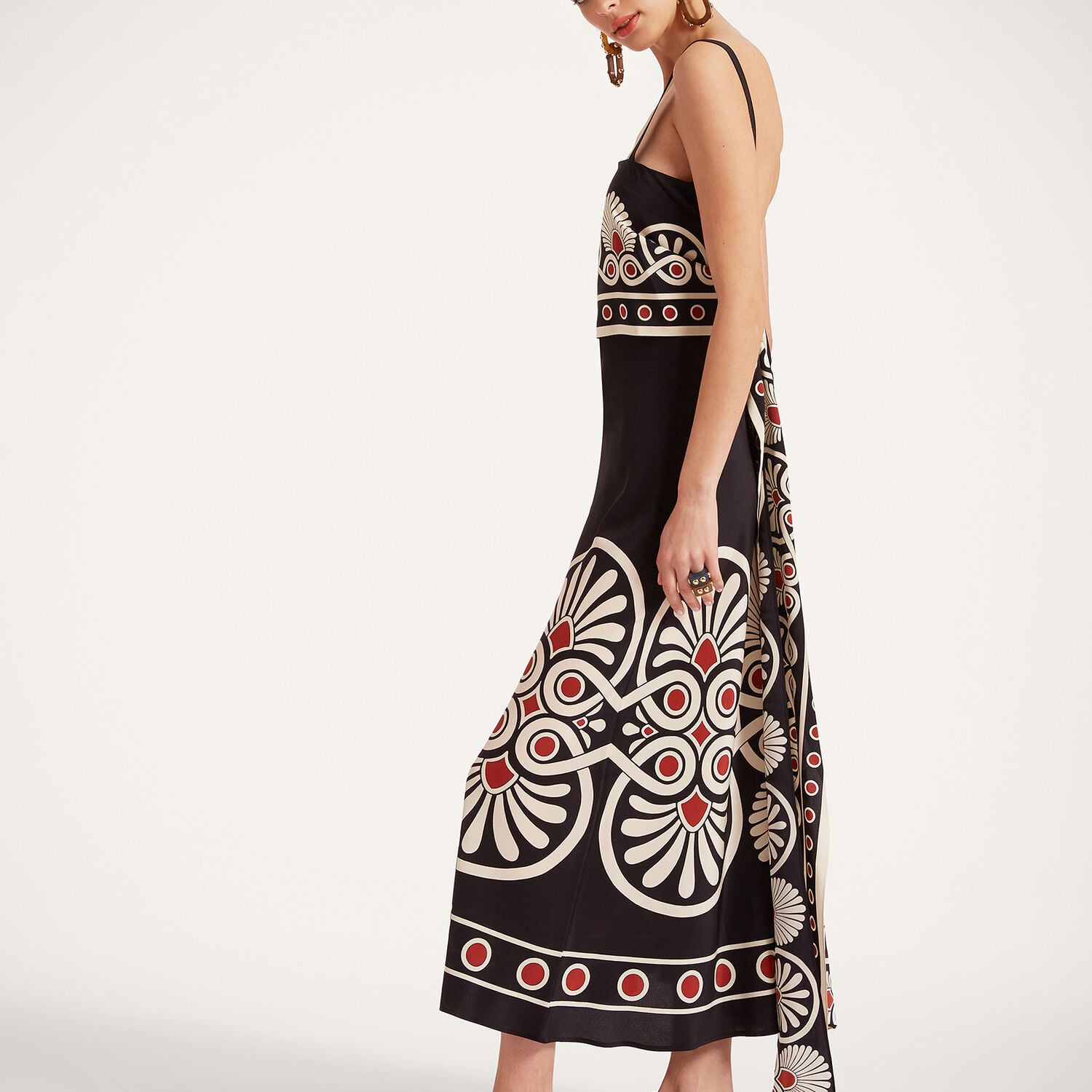 La Double J Slip-Around Dress