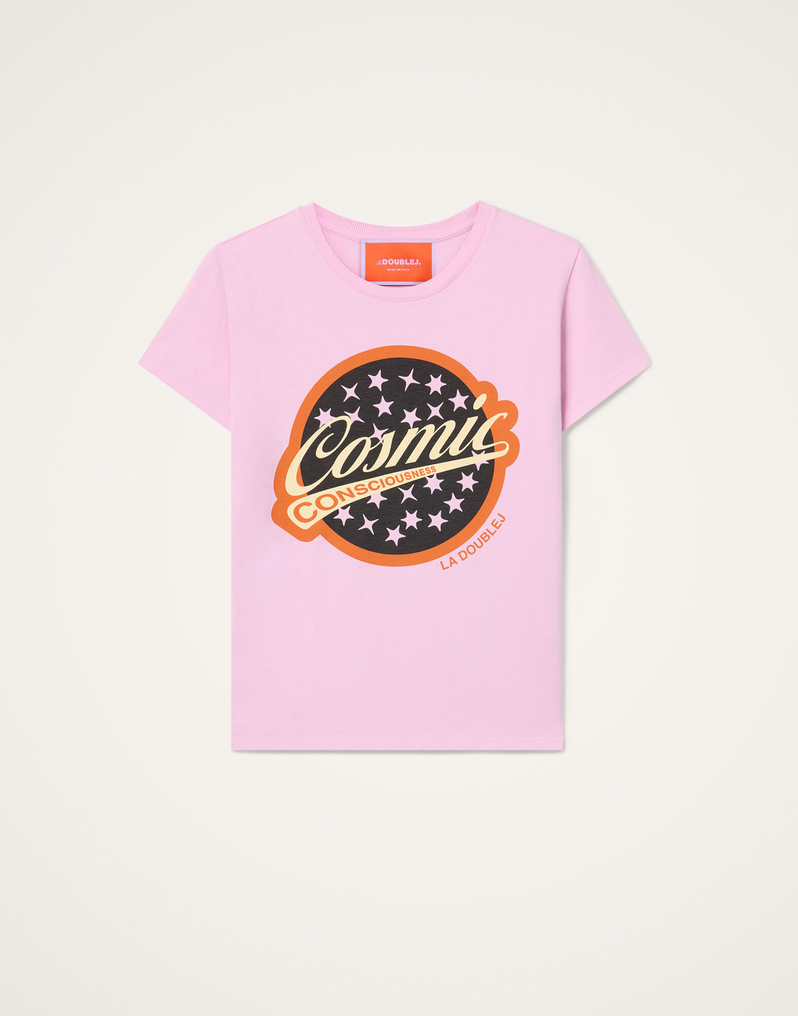 La DoubleJ High Tee Shirt Solid Lilac TSH0069JER079SOP14PU02