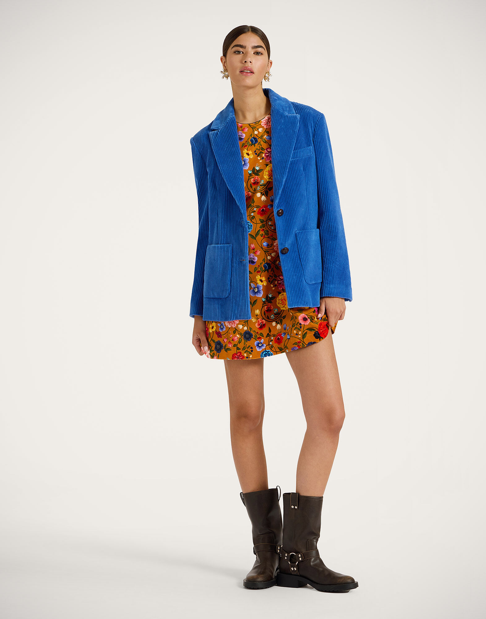 La DoubleJ Kelly Jacket Solid Light Blue JAC0118VEL013SOLIDBU01
