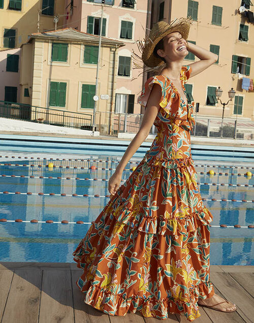 La DoubleJ Scarlett Dress Lily DRE0325COT001LIY0001