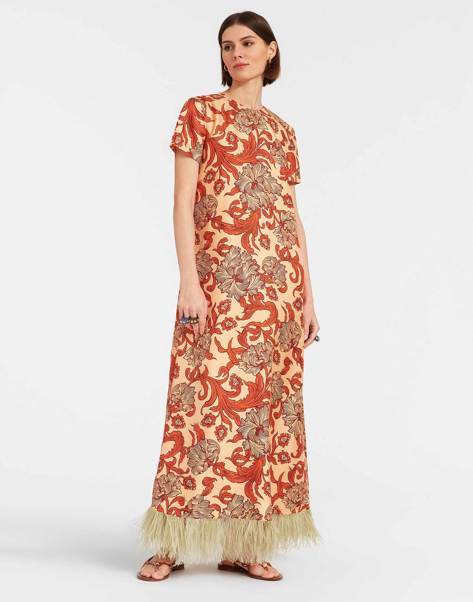 La DoubleJ Swing Dress Reef Pale Pink DRE0316SIL001REE01PI02