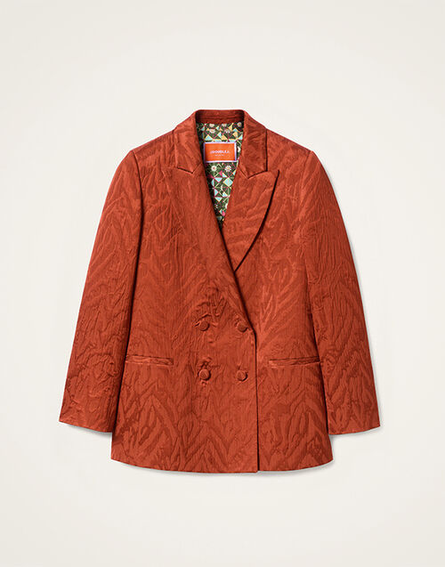 La DoubleJ Jagger Jacket Animalier Rust JAC0148JCQ118ANI02OR04