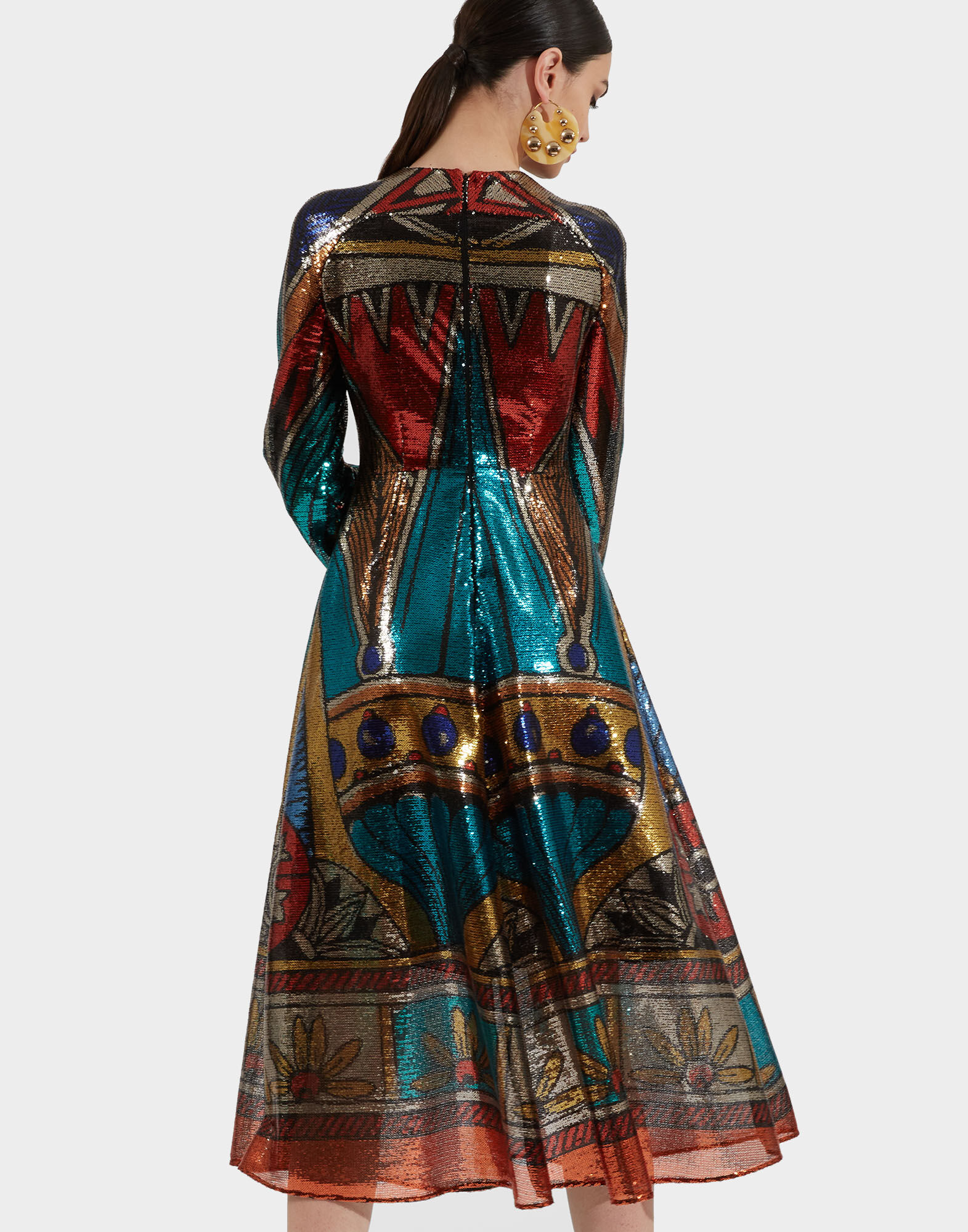 La DoubleJ Farfalla Dress Philae Plac&eacute;e DRE0588PAI002PHI01MU01