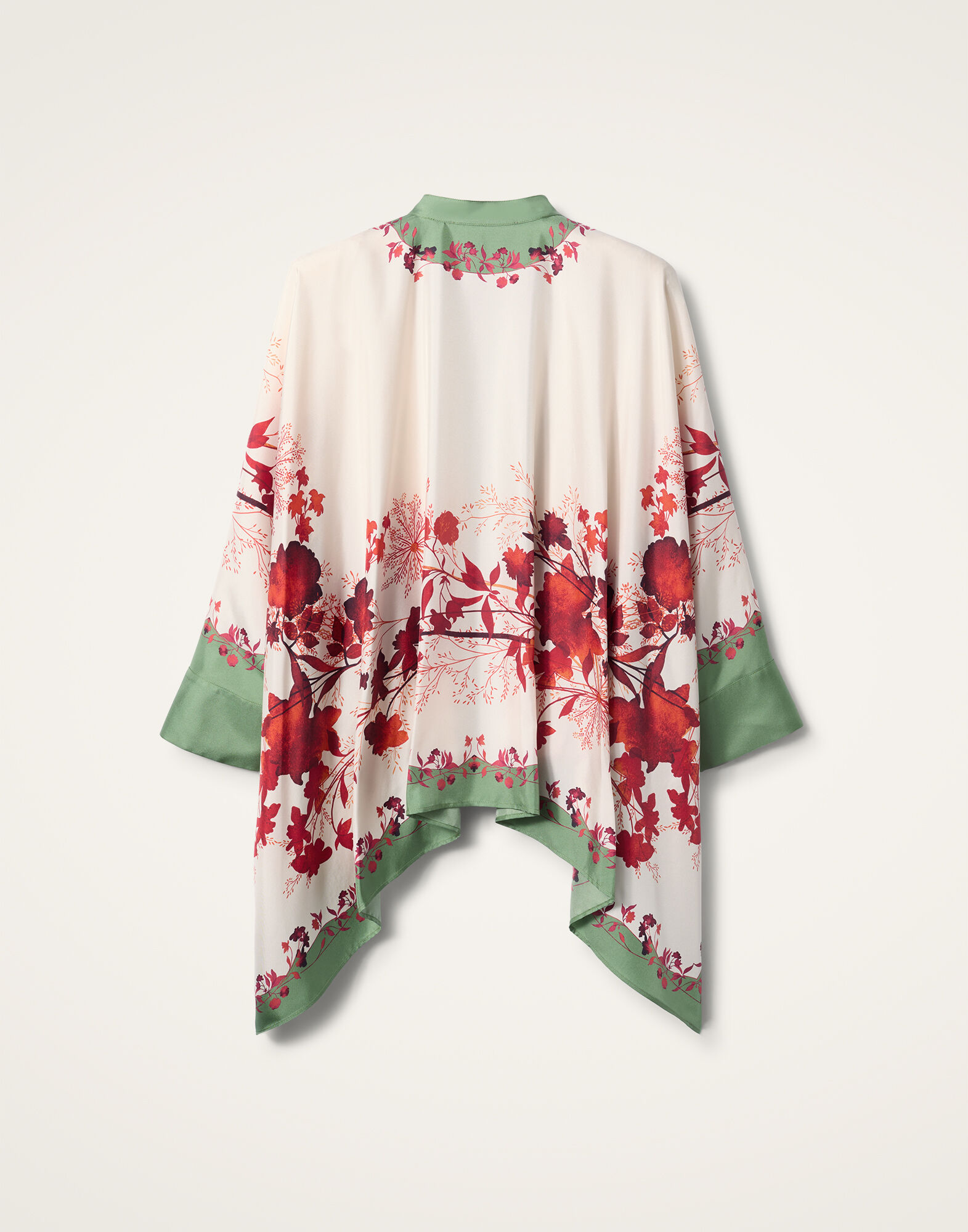 La DoubleJ Foulard Shirt Woodland Plac&eacute;e Camouflage SHI0059SIL006WOD01GR08