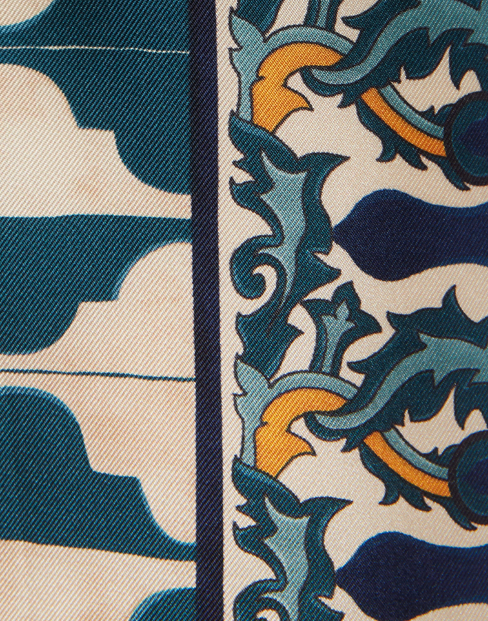 La DoubleJ Drawstring Pants Casareale Small Plac&egrave;e Cream TRO0053SIL001REA02WH03