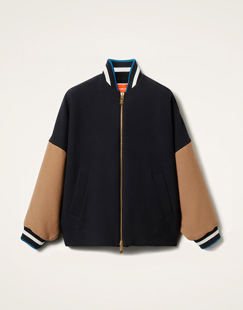 La DoubleJ Brooklyn Bomber Solid Black JAC0128WOL024SOLIDBL01