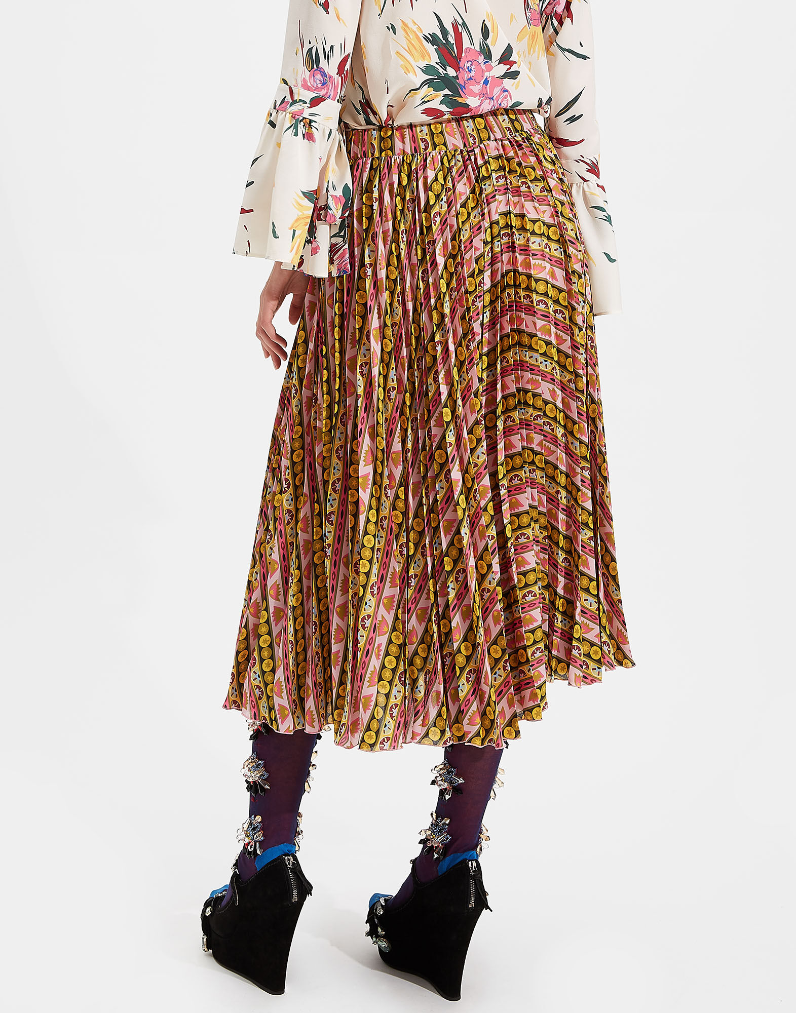 LaDoubleJ Soleil Skirt Nastri SKI0041DBG001NAS0001