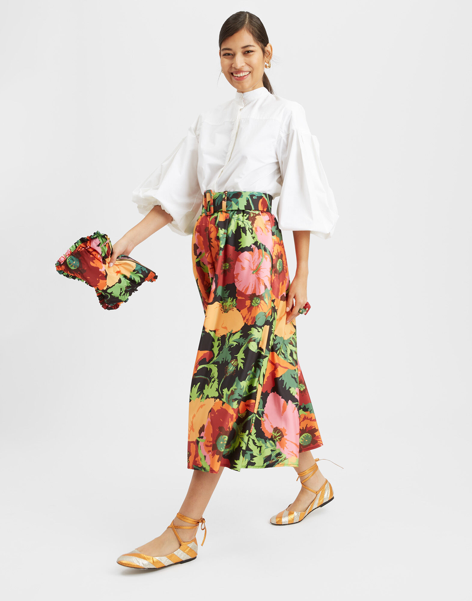 La DoubleJ Drawstring Skirt Wonderland Black SKI0098FAI004WON01BL01