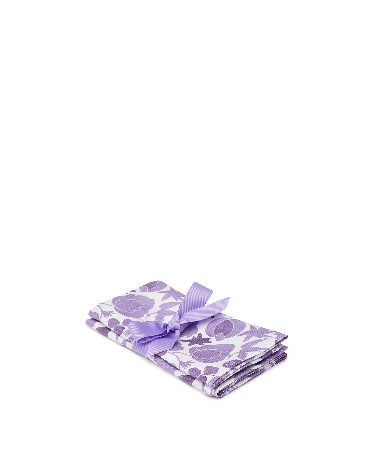 La DoubleJ Large Napkins Set Of 2 Wildbird Viola Small NAP0006LIN001CER0020