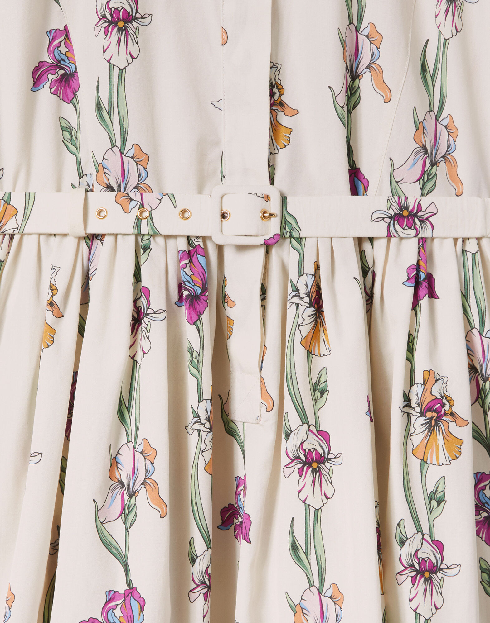 La DoubleJ Mini Libertine Dress Mini Iris Ivory DRE0846COT039IRS02WH04