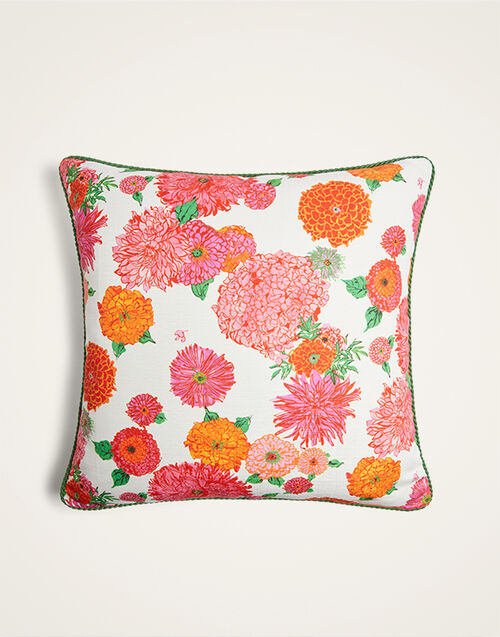 La DoubleJ Outdoor Cushion (45X45) Bright Blooms Pink CUS0028POL001BRB03PI01