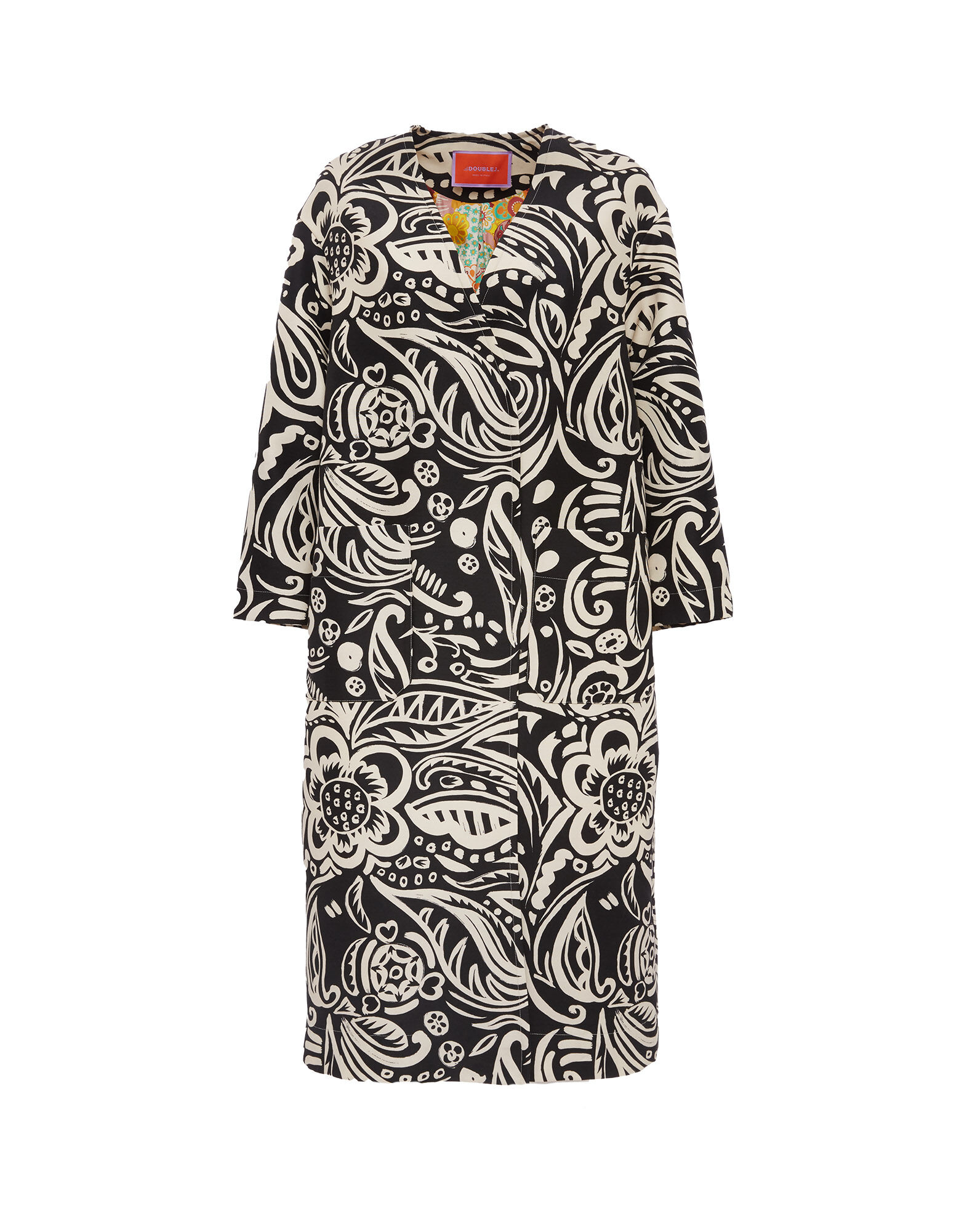 La DoubleJ Topper Coat Giga Fauve JAC0030CAD001FAU0002