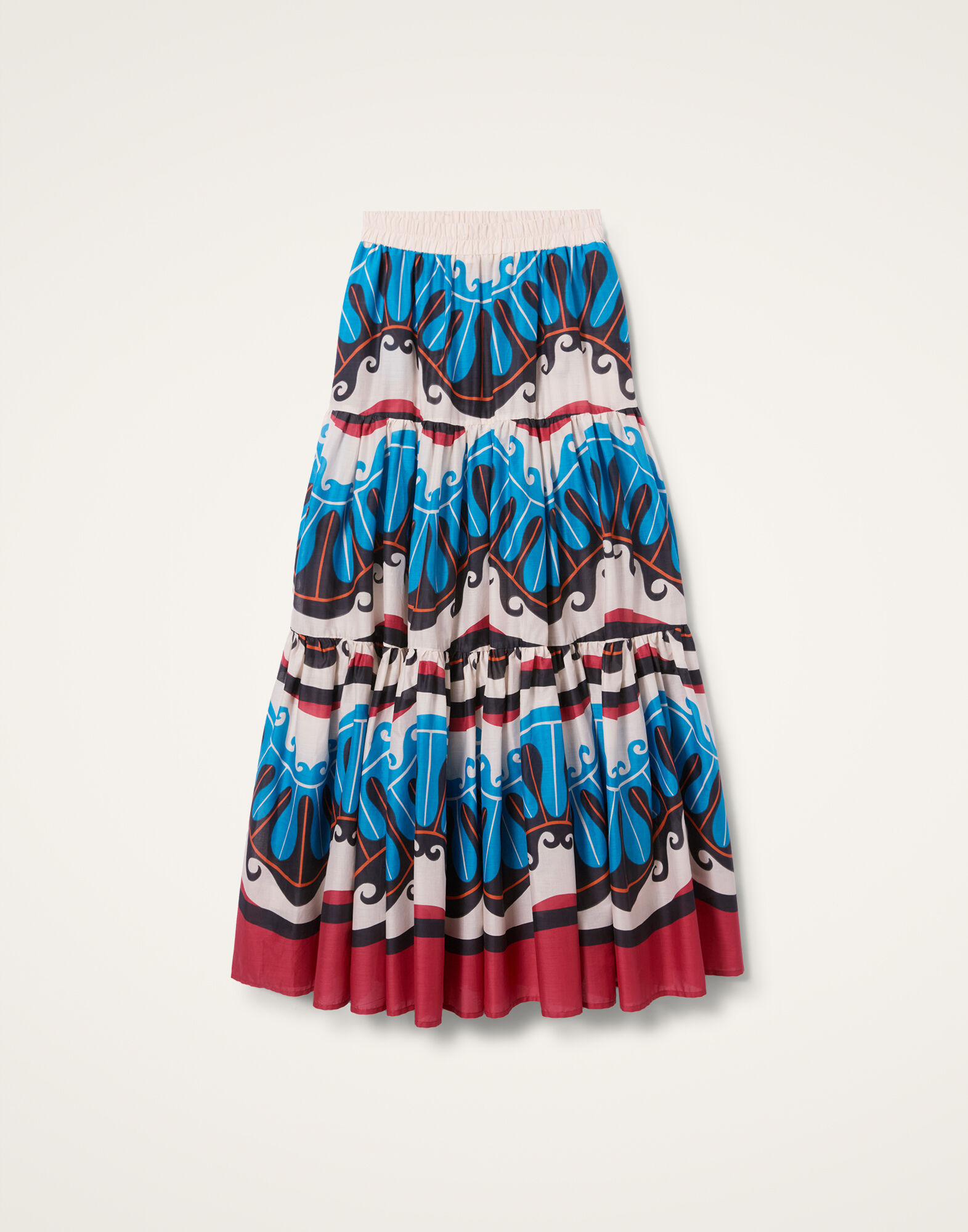 La DoubleJ Big Skirt Pacific Blue Petrol SKI0001COT003PCF02BU05