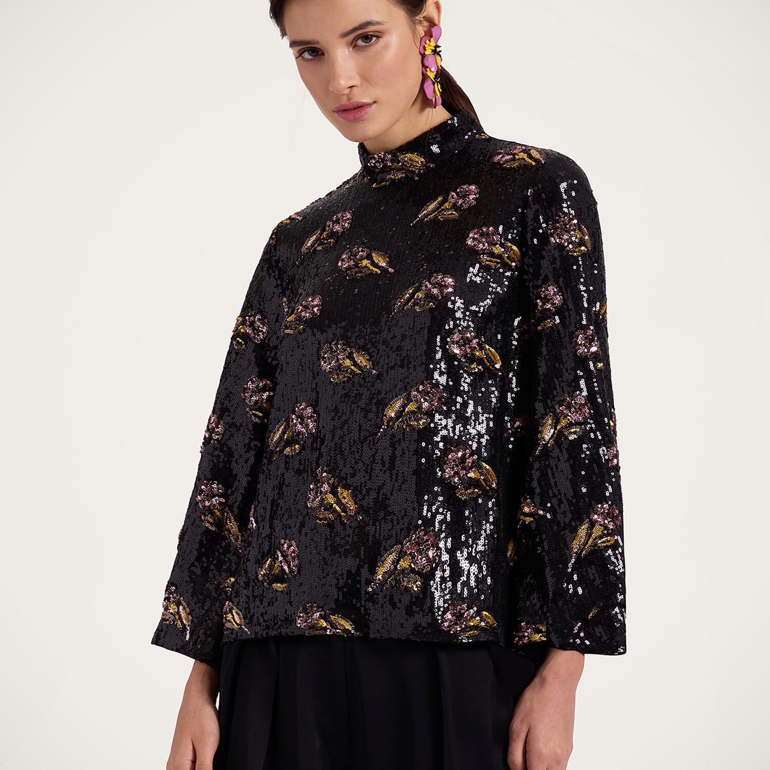 La Doublej Make An Exit Top In Mayfair Black