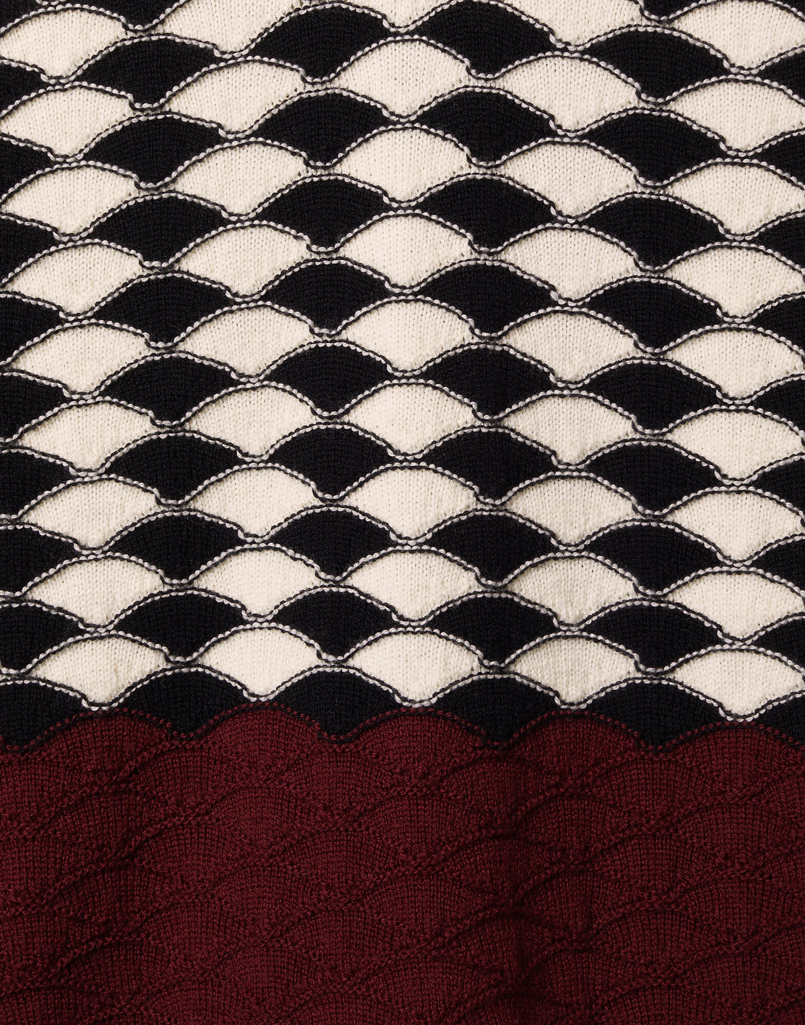 La DoubleJ Lounge Jumper Multicolor Black & White PUL0259KNI155VA351BL03