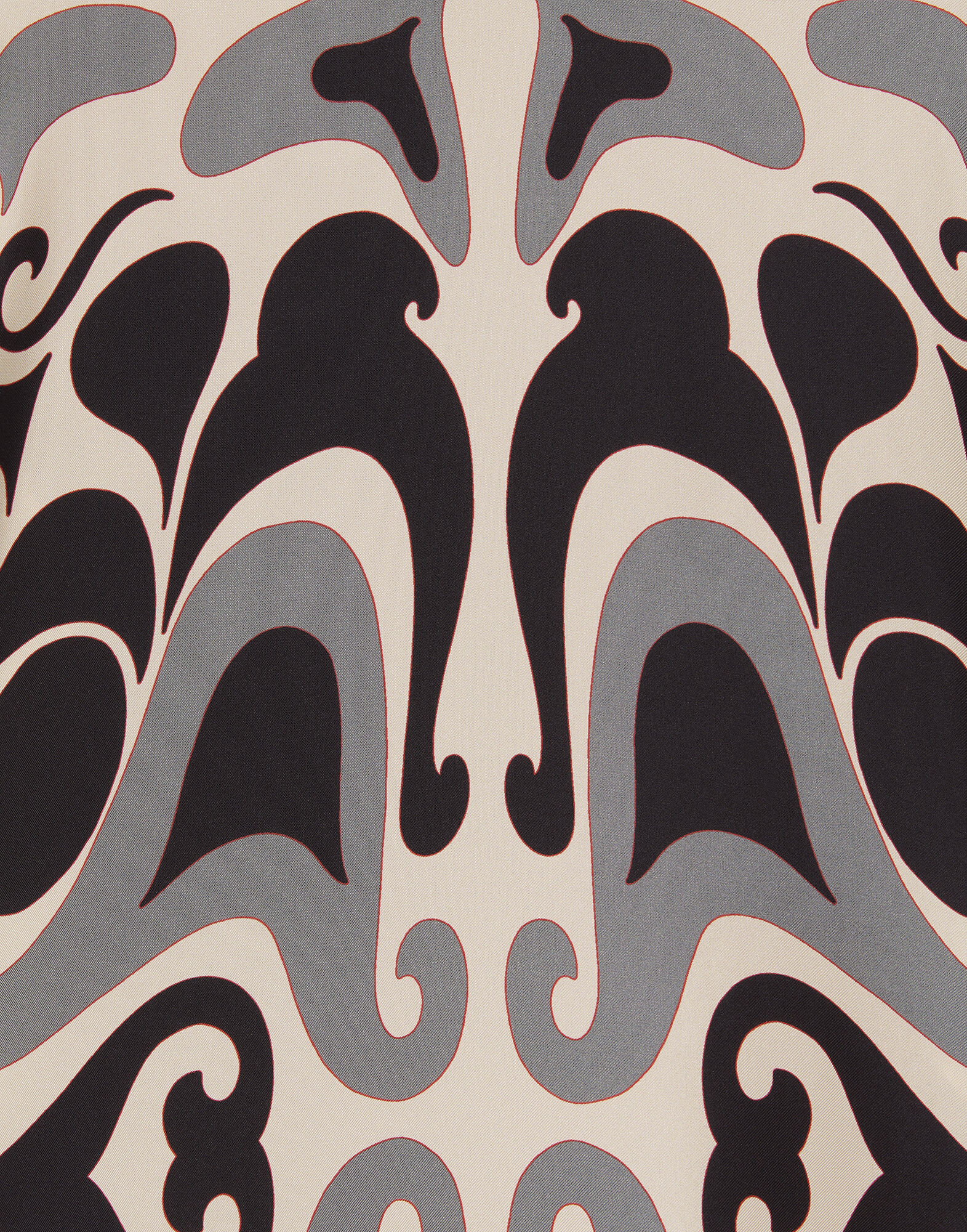 La DoubleJ Long Sorella Dress Phoenix Plac&eacute;e Ivory DRE0923SIL006PHO01WH04