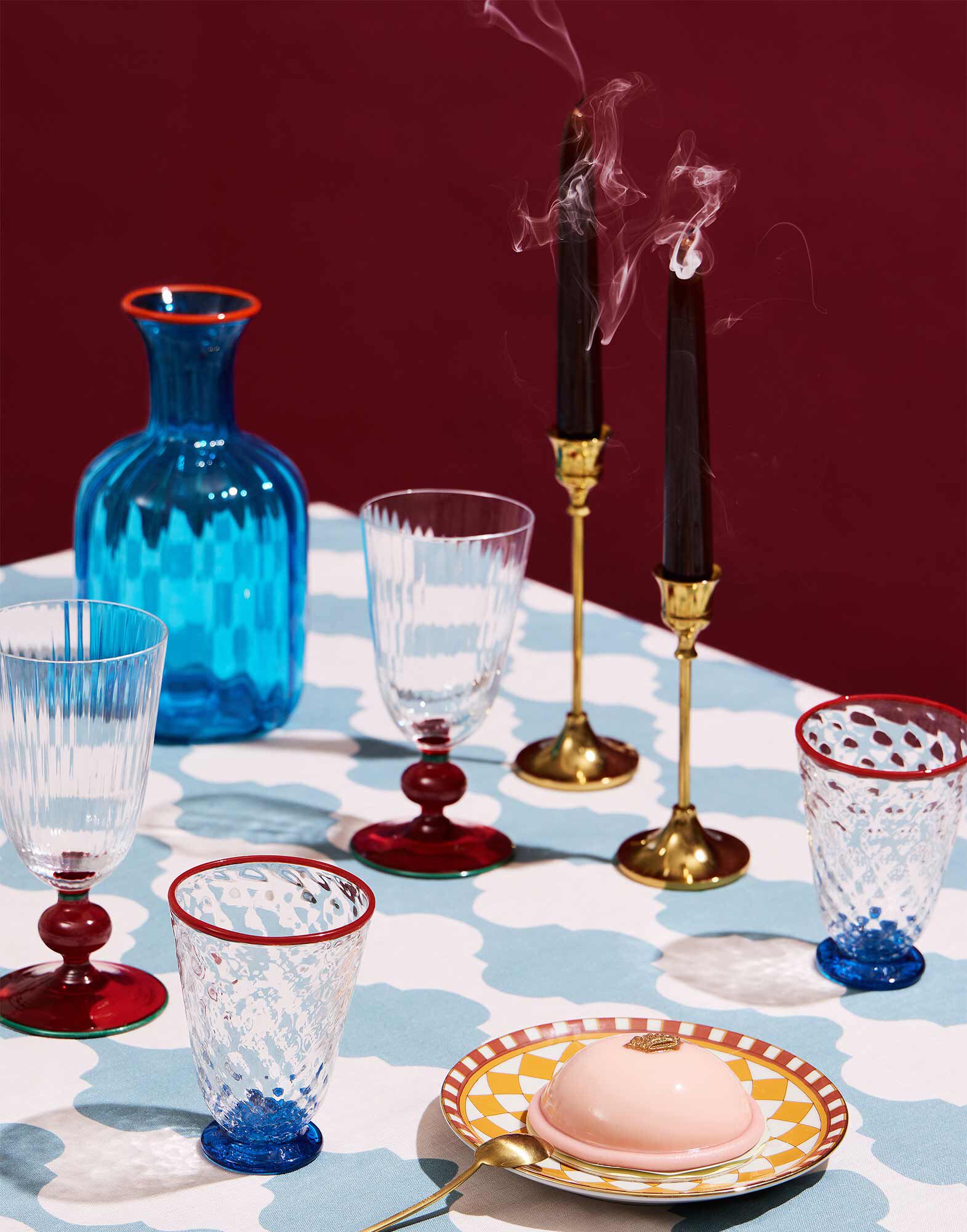 La DoubleJ Side Plates Set Of 2 Apollo Yellow SID0002CER001APL01YE02