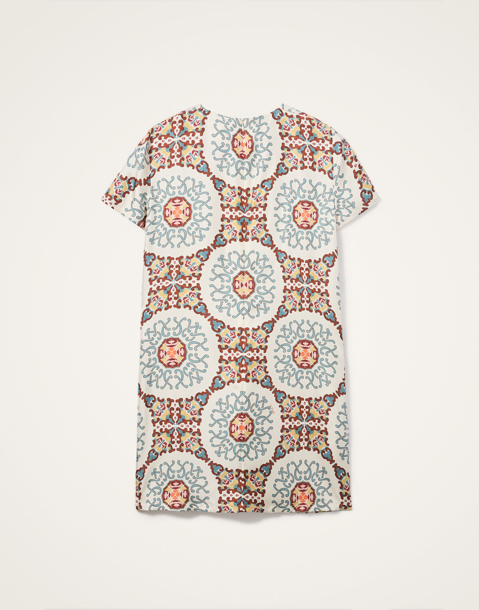 La DoubleJ Mini Swing Dress Ballata Ivory DRE0159SIL001BAL01WH04