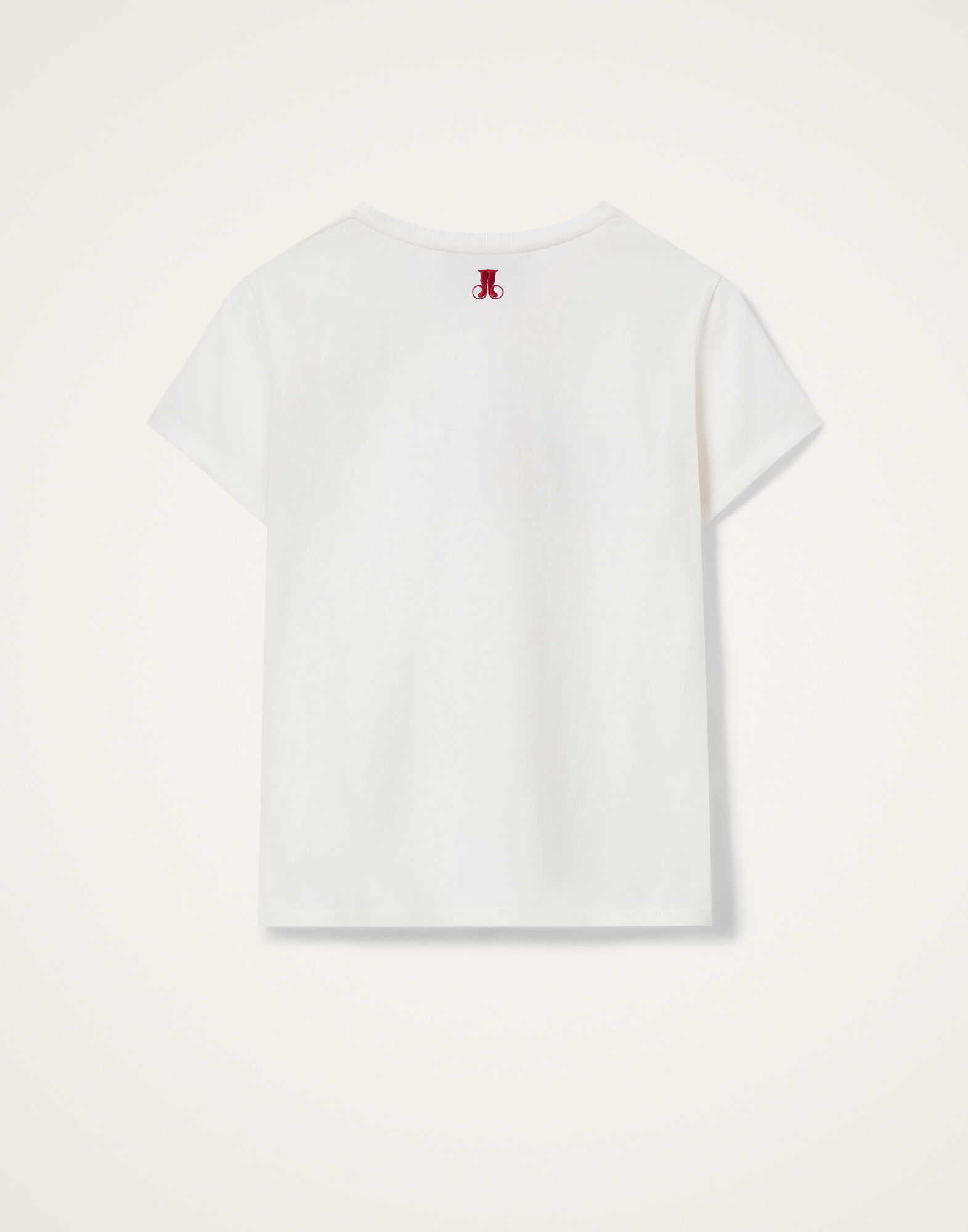 La DoubleJ High Tee Shirt Divine White TSH0071JER032SOC06WH01