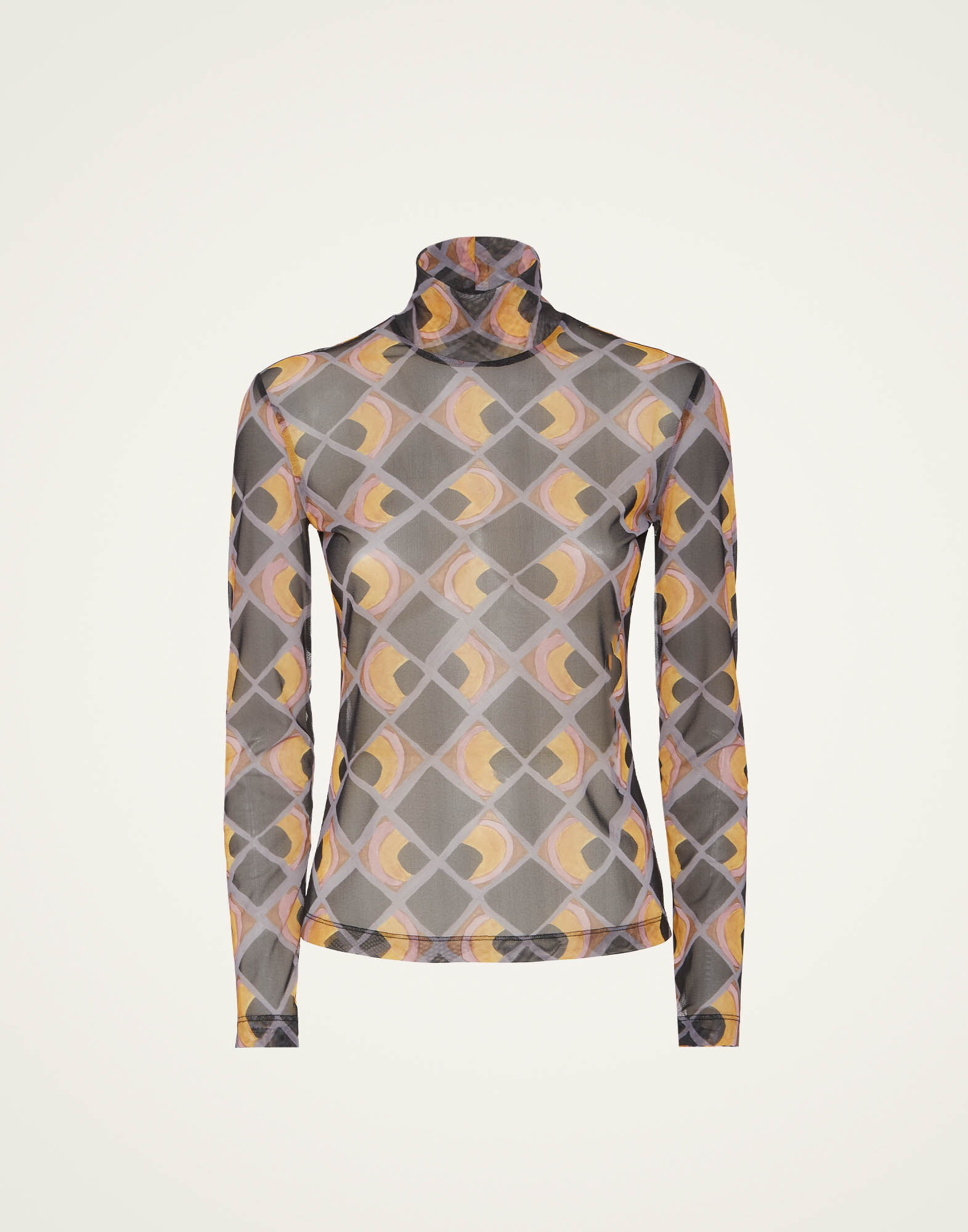 La DoubleJ Turtleneck Half-Light Black TOP0146JER035HAL02BL01