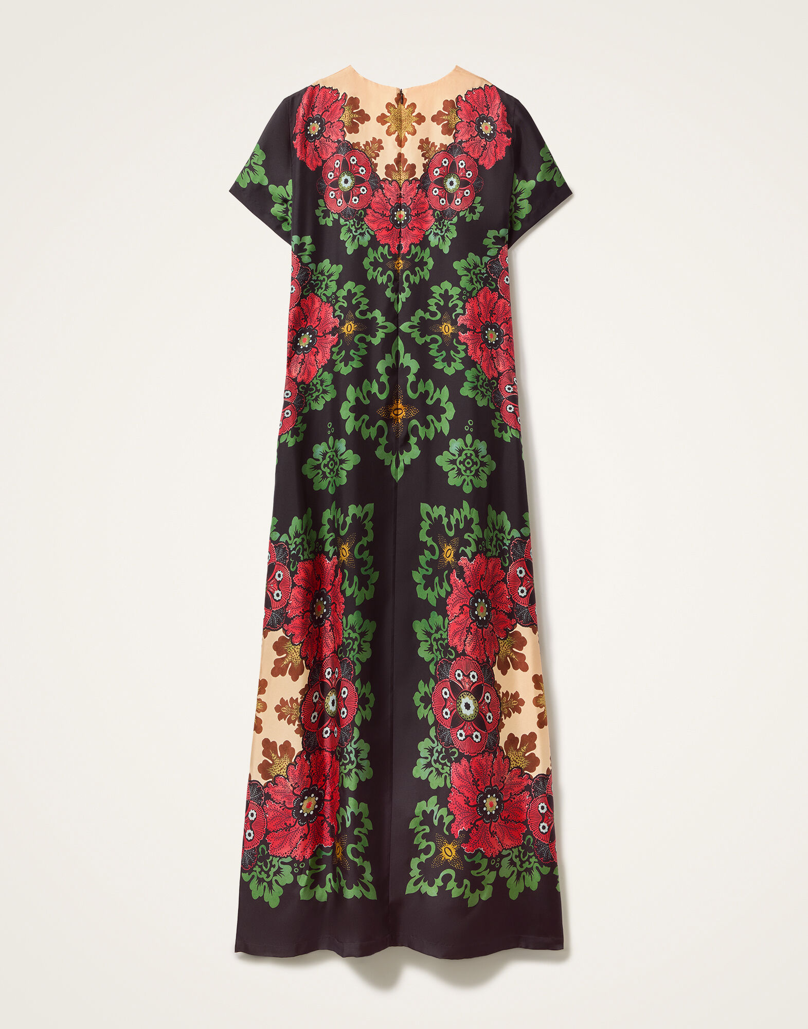 La DoubleJ Swing Dress Bounty Plac&eacute;e Red DRE0128SIL006BOU01RE01