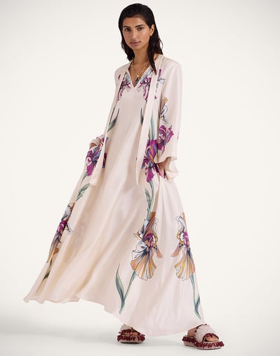 la double j silk dress La DoubleJ Silk Magnifico maxi Dress