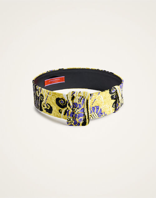 La DoubleJ Medium Belt Atlantis Yellow BEL0007VEL016ATL01YE02
