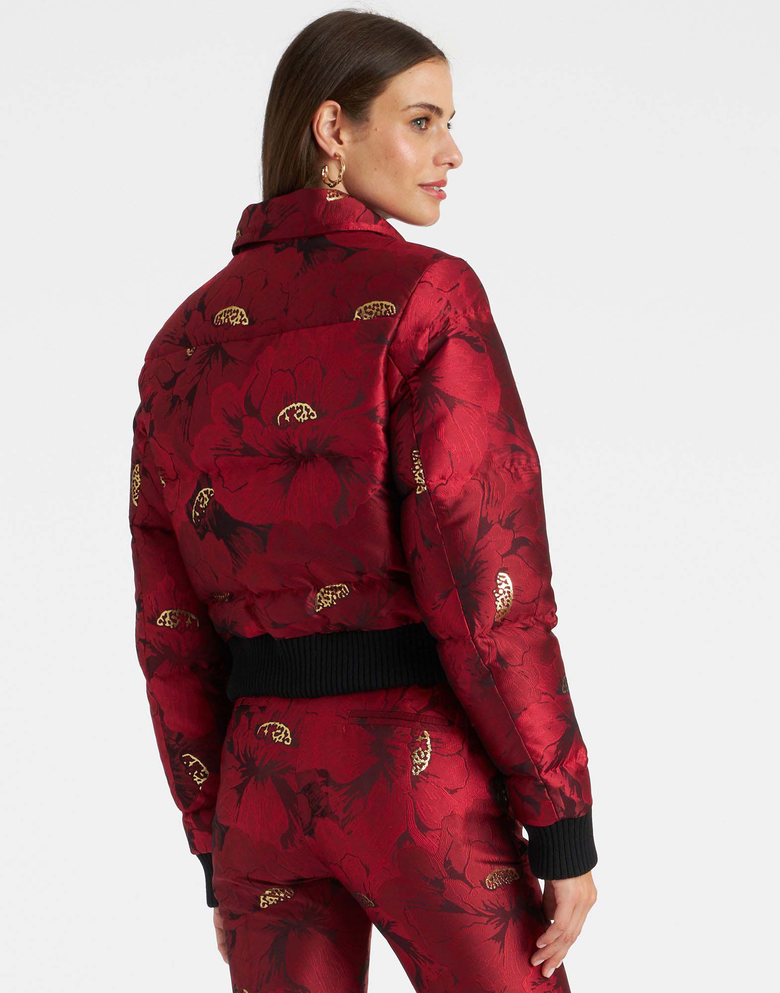 La DoubleJ La Comasca Puffer Bomber Ruby Red DOW0013JCQ062RUB01RE01