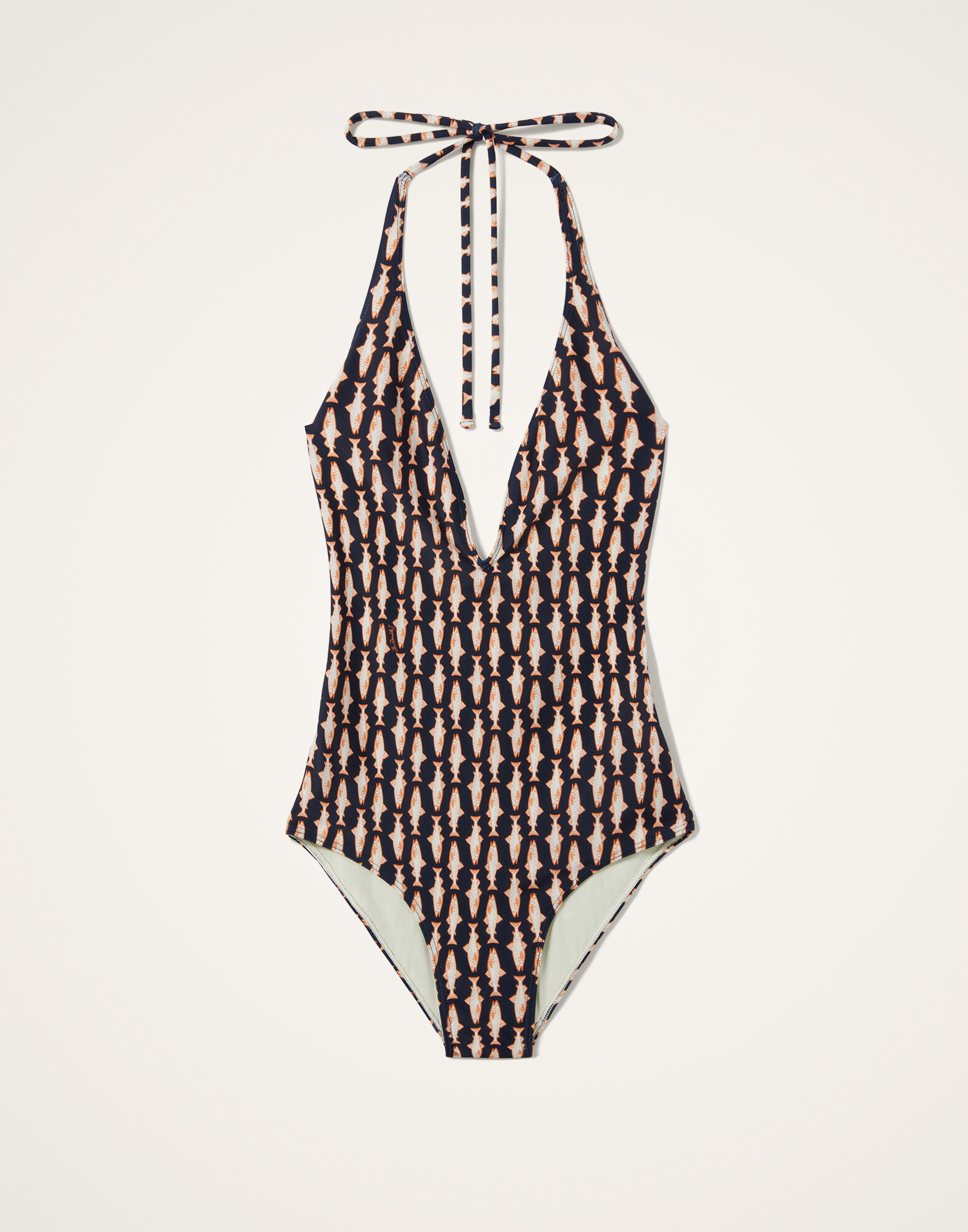 La DoubleJ Sexy Swimsuit Pesciolini Blue SWI0036LYC001PES04BU03