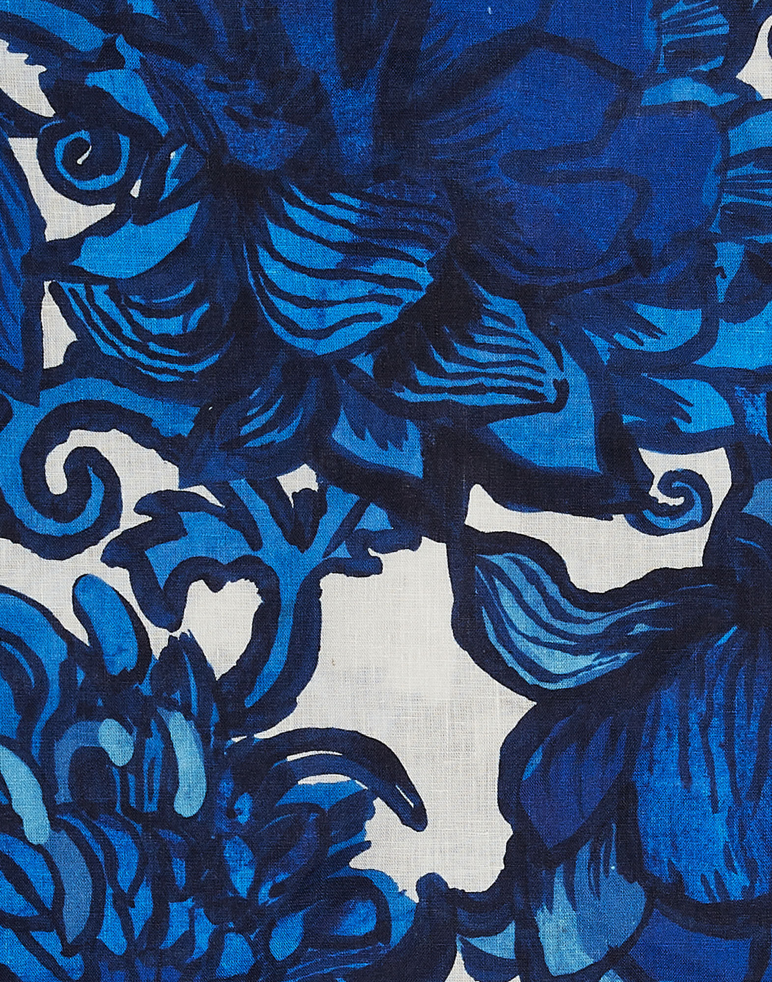 La DoubleJ Large Tablecloth Anemone TBC0003LIN001ANE0001